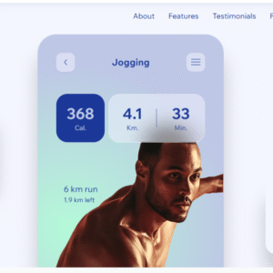 Template 3d Hero Section