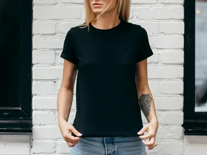 Men Self Design Polo Neck Polyester Brown T-Shirt Fresh